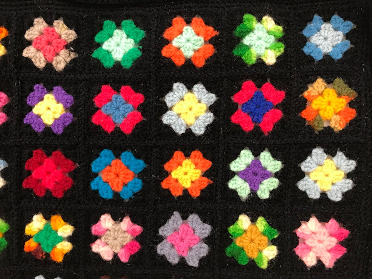 CtrKnitCrochet's tweet image. Did you catch the sneak peek of this new piece in our #CKCCommunityCollection last week?

This beautiful #GrannySquare #AfghanBlanket features 300 blocks, a gorgeous #StainedGlass motif, and tells a wonderful story of a project left undone and later completed...