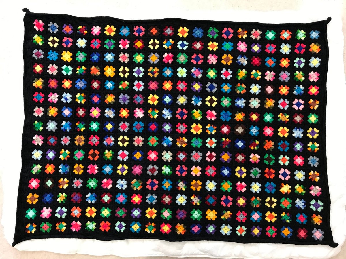 CtrKnitCrochet's tweet image. Did you catch the sneak peek of this new piece in our #CKCCommunityCollection last week?

This beautiful #GrannySquare #AfghanBlanket features 300 blocks, a gorgeous #StainedGlass motif, and tells a wonderful story of a project left undone and later completed...