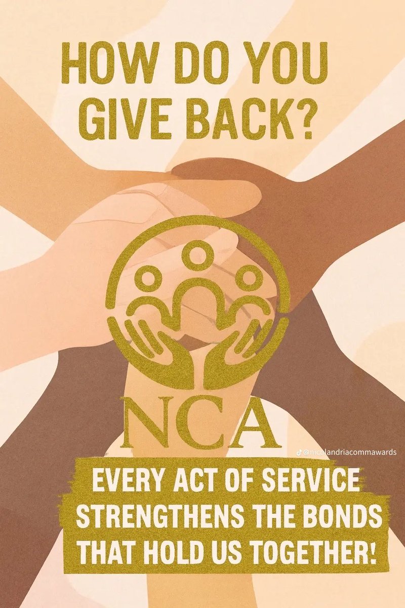 NicolandriaComm's tweet photo. There’s no community w/o you! We want the #nicolandriaimpact movement to reflect the causes that matter most to this fandom. That means hearing from you! Click the link in our bio to share the
orgs &amp; causes you care about or drop a comment with your favorite ways to give back! 🫶🏾 https://t.co/d6LSTvVR9Z