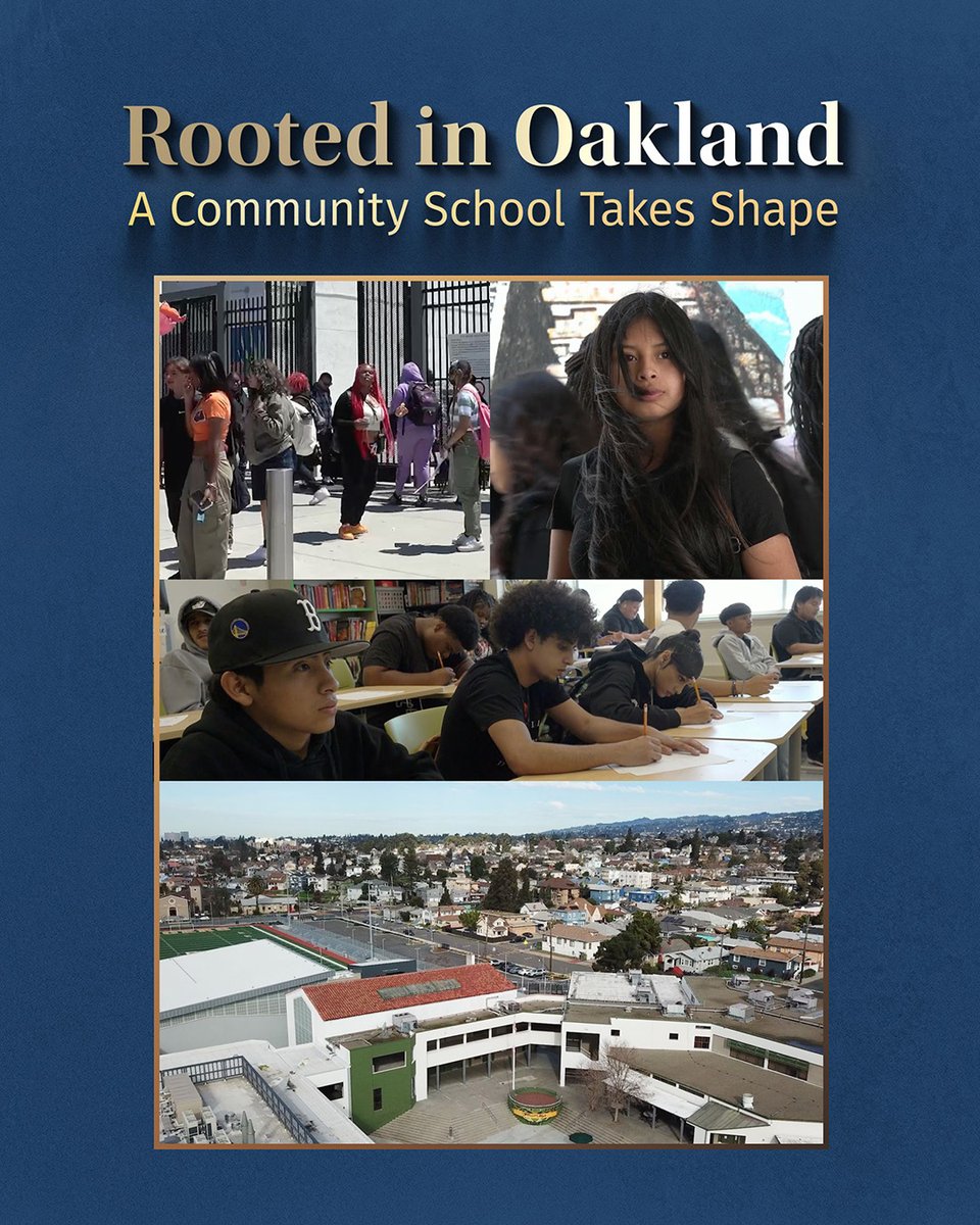 NETA_Tweets's tweet image. With persistence &amp;amp; imagination, educators, students &amp;amp; community members have led Fremont HS from a school that&apos;d been divorced from the community to one that is now owned by the community. Check your PBS schedule or stream on the PBS app. pbs.org/show/rooted-in…
#RootedInOakland