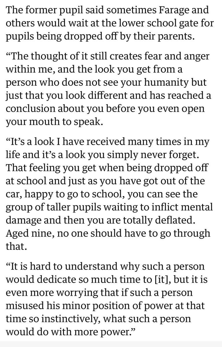 Helenus_'s tweet image. The statements of his victims clearly show that he was extremely insulting &amp;amp; hurtful. Some of them were obviously traumatised. 

He is lying his racist, bullying head off, and has no shame because the vile fascist views he held age 17 are exactly the same views he holds today.