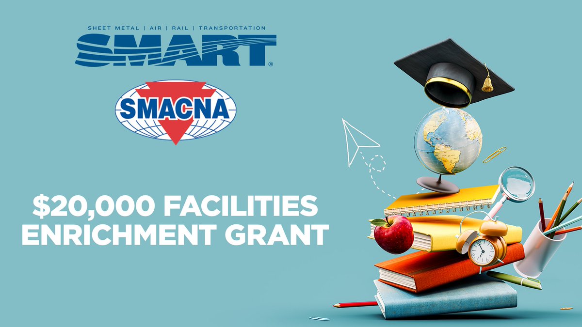 💥 $20K GRANT ALERT!
Sheet Metal Workers Local Union No. 2 is awarding a $20,000 Facilities Enrichment Grant to one local high school! 🐺🙌
Runs Nov 17–Dec 31
How could this upgrade your school’s future? 🤖⚙️
Apply now 👉 audacy.com/1065thewolf/co…