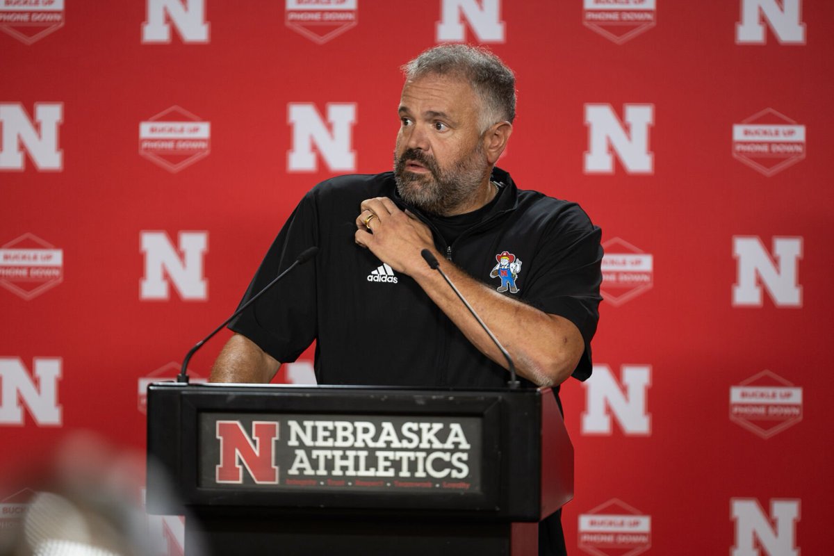 Nebraska’s coming off its worst loss of the year, and Rhule isn’t sugarcoating what Iowa means on Black Friday. Huge stakes. Big chance for a breakthrough.

Report from what the Husker HC said on Monday⬇️
🔗dailynebraskan.com/sports/rhule-p…