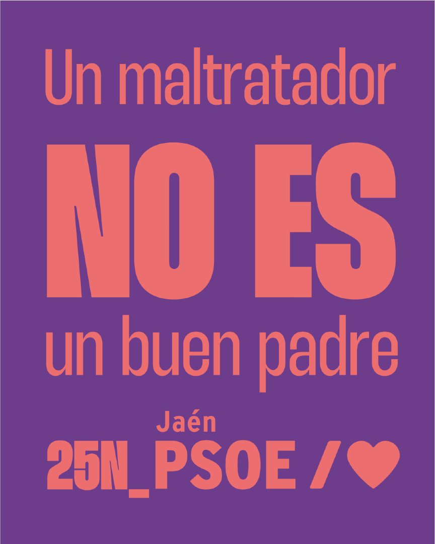 PSOEJAEN's tweet image. 🟣 El PSOE pide un 25-N &quot;más reivindicativo que nunca&quot; contra la violencia de género y los negacionistas

🔗 Más en la web: psoedejaen.com/2025/11/24/el-…