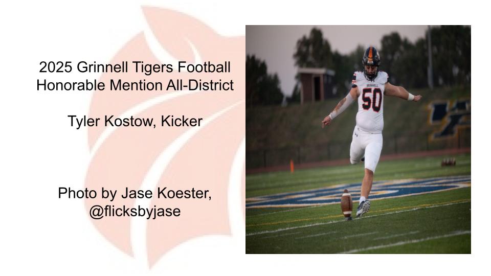 Grinnell Tigers Football tweet media