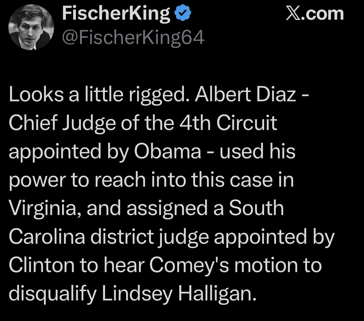 DogRightGirl's tweet image. Lindsey Halligan was NOT improperly appointed so an Obama appointed judge overreached and got a Clinton judge to obstruct the prosecution.