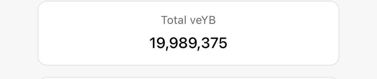 _Ybmonitor's tweet image. 20M soon ? 👀

#veYB @yieldbasis