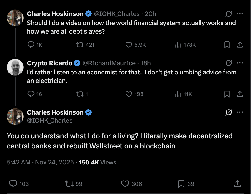 0xMert_'s tweet image. You do understand what I do for a living? I literally make decentralized banks and rebuilt Wallstreet on a blockchain