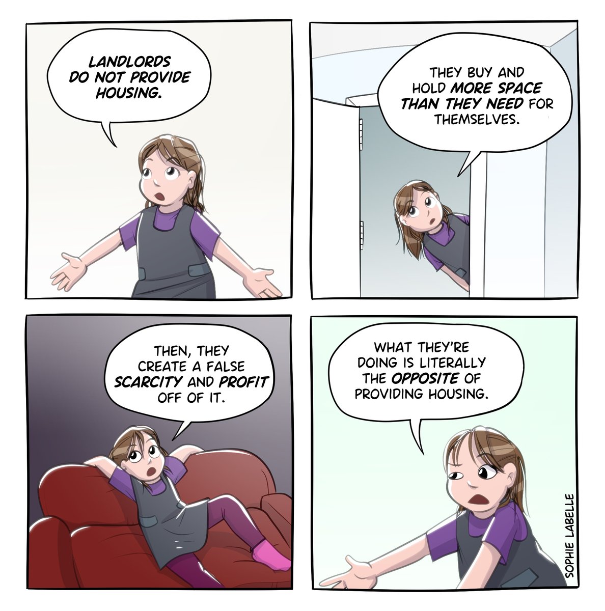 Landlords do not provide housing.