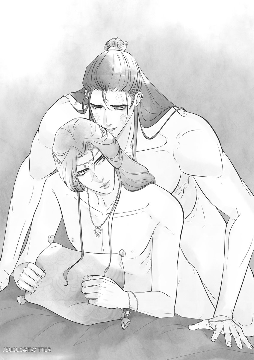 "Please, Nianqing… just the tip…I swear"
-A liar

#JunMei #MeiNianqing #JunWu