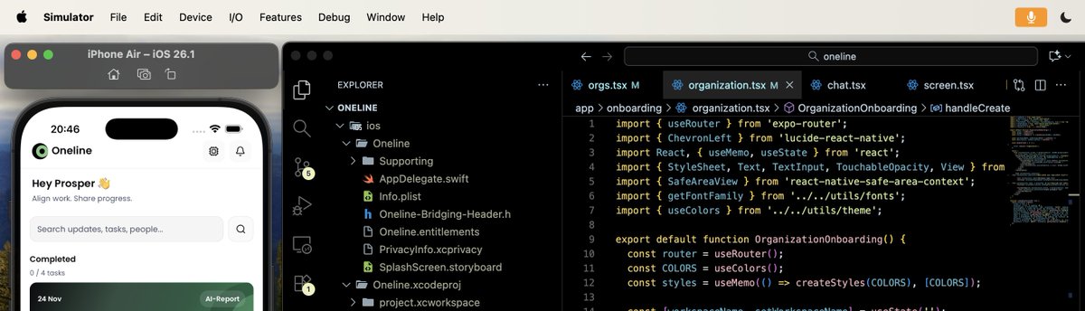 prospercode's tweet image. Building the backend infrastructure for @onelinehq, it feels so great to see the whole idea becoming much clearer. 💚

Y’all anticipate and follow @onelinehq, the waitlist is launching soon! ⚡️