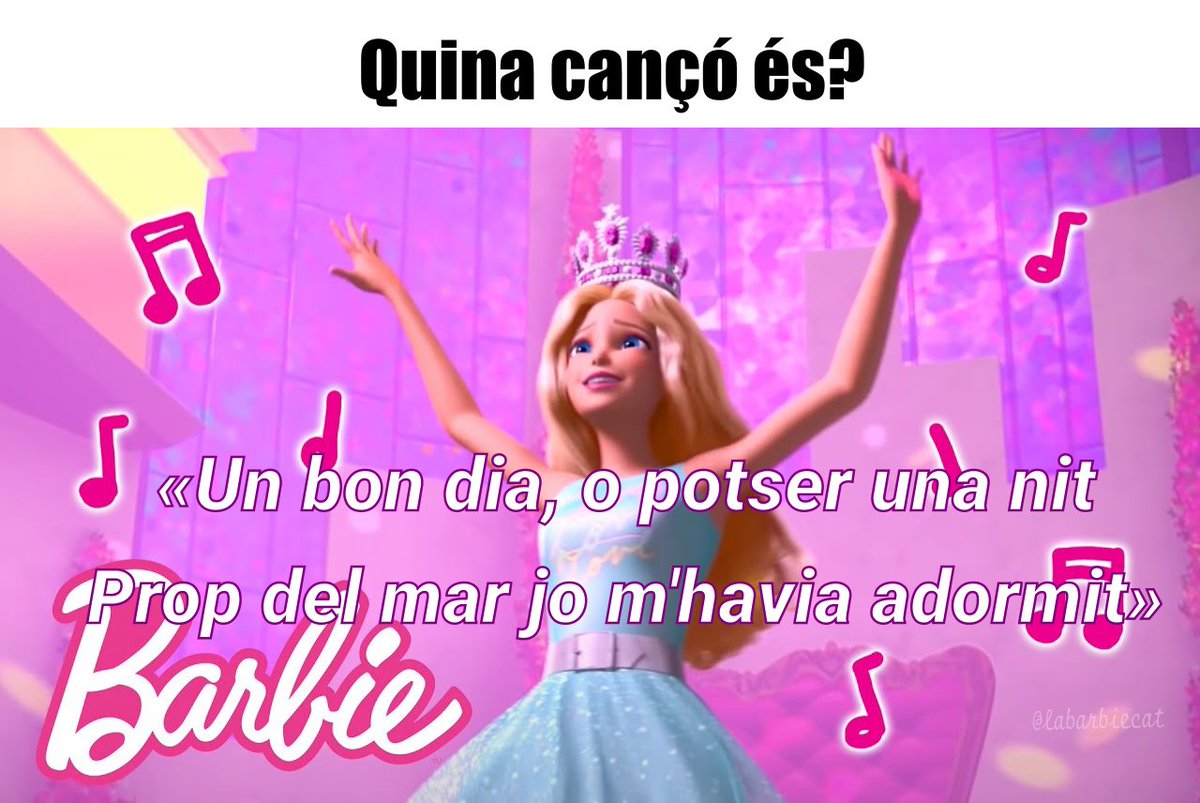 labarbiecat's tweet image. #BonVespre i #BonaCançó 🥰🦅