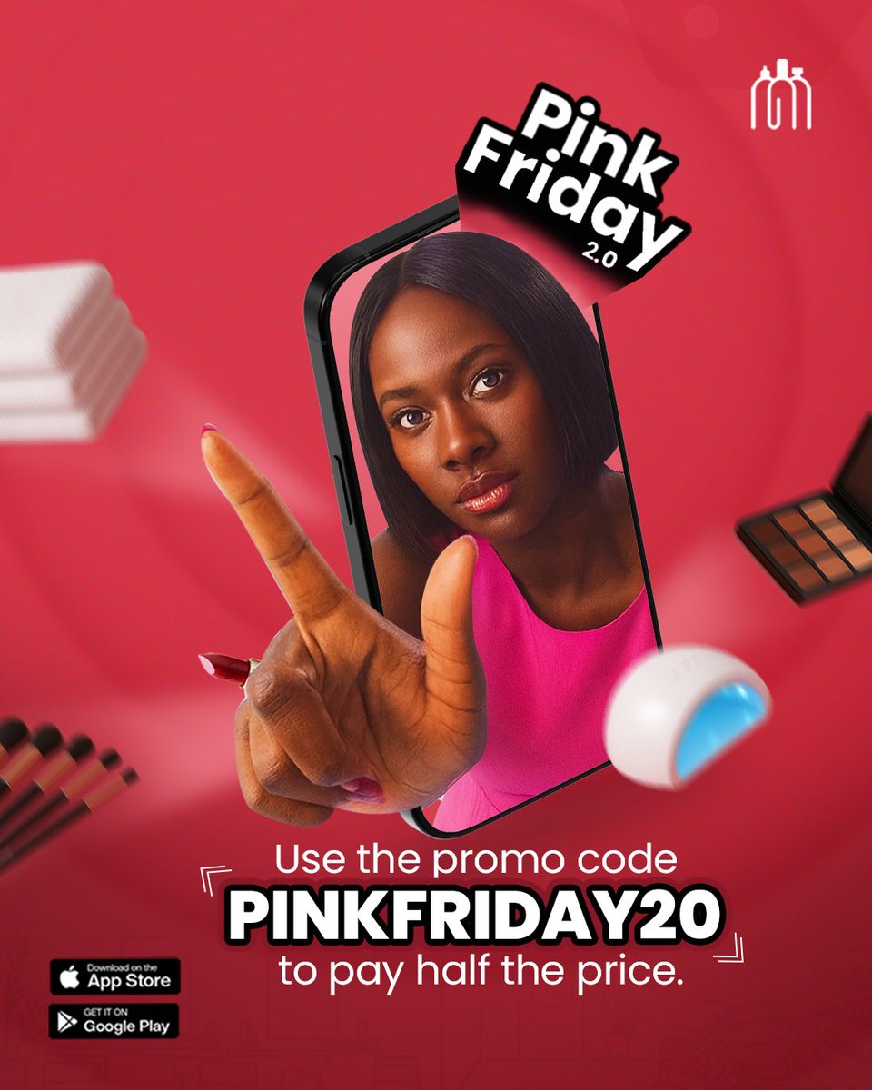 The magic word beauties👌🥰

PINKFRIDAY20 

Gets you that 50% discount in a blink of an eye. Just input at checkout😉 

#salunibeauty #pinkfriday #blackfriday2025 #beautyservices
