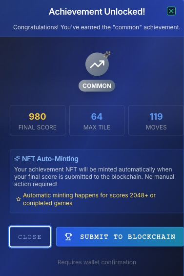 Ceazor7's tweet image. Playing this game on @risechain 
called @RISE2048 

Its actually quite hard. Give it a whirl here
rise2048.com

If you can&apos;t beat it, which i think you can&apos;t unless you are lucky. Just spam the ➡ keys and leave your &quot;common&quot; mark