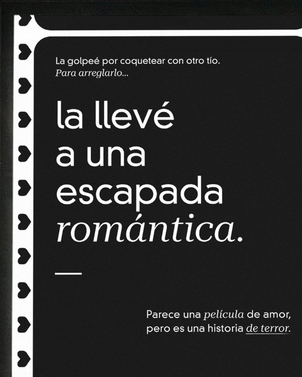 "Películas de terror", nuestra nueva campaña para <a href="/noveldaayto/">Ayuntamiento Novelda</a> con motivo del 25N. Porque el maltrato encubierto de romanticismo no es amor. 

¿Os gusta la idea?
#25N #campaña #diacontralaviolenciadegenero #creatividad