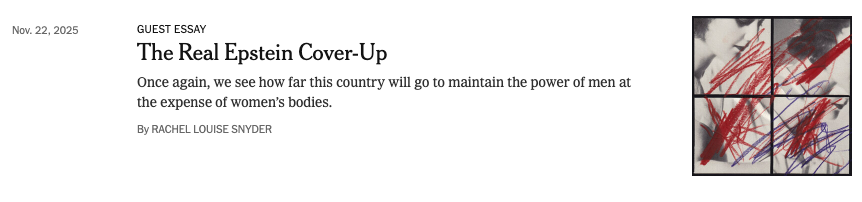 MazMHussain's tweet image. The New York Times is publishing literally daily editorials and stories about Epstein with the running theme that every single one of them completely ignores his documented intelligence ties. Its like reading Pravda at this point you just read it to see what the regime line is.
