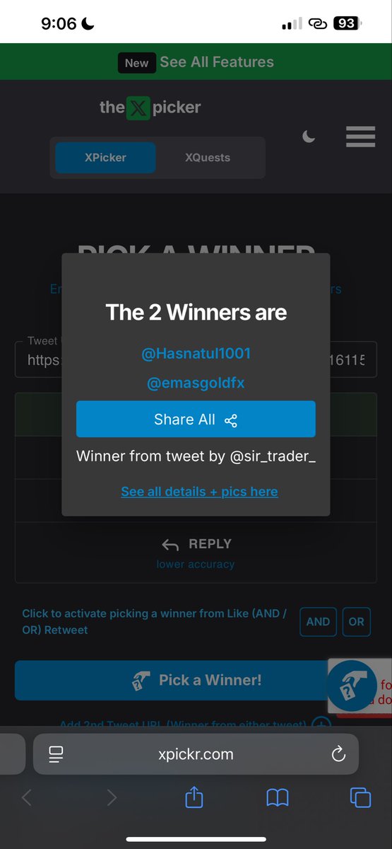 Congratulations to the winners 

<a href="/Hasnatul1001/">'Aini Trader</a>
<a href="/emasgoldfx/">BagasX</a>

Kindly open a ticket on discord to claim your prize 🏆