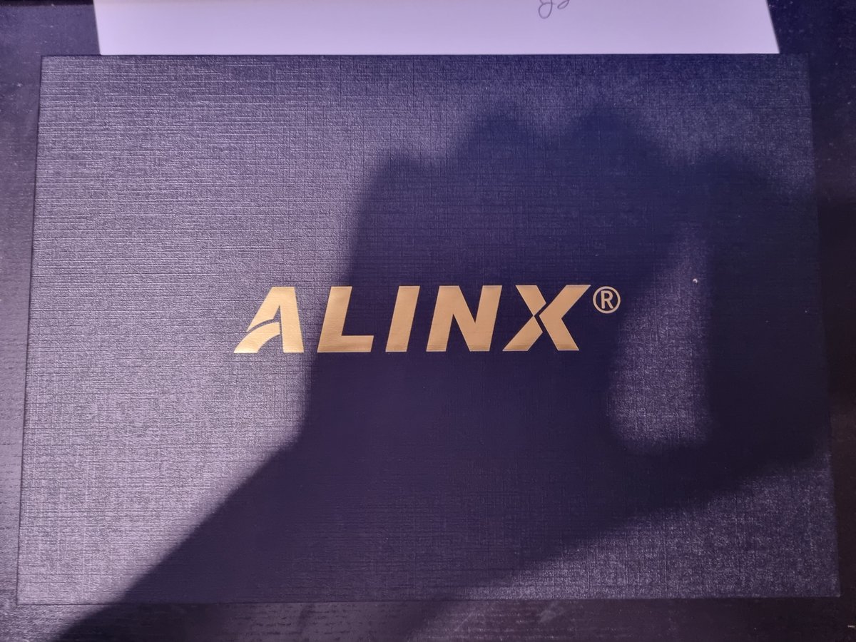 ATaylorFPGA's tweet image. I needed a Alinx board for a clients project, I am always impressed with the boxes the boards come in.