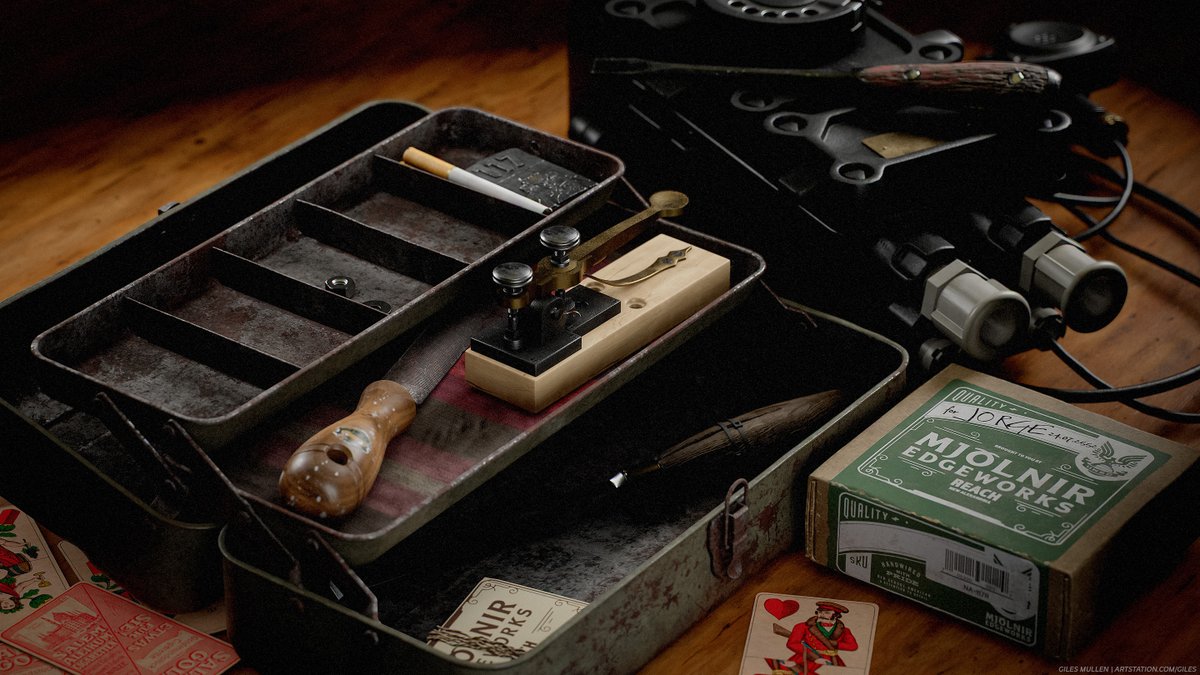 End of the tunnel in sight.. 😅 Added a couple nods to Reach. 🫶 Thanks for all the feedback! Appreciate it! #3dart #b3d #substancepainter