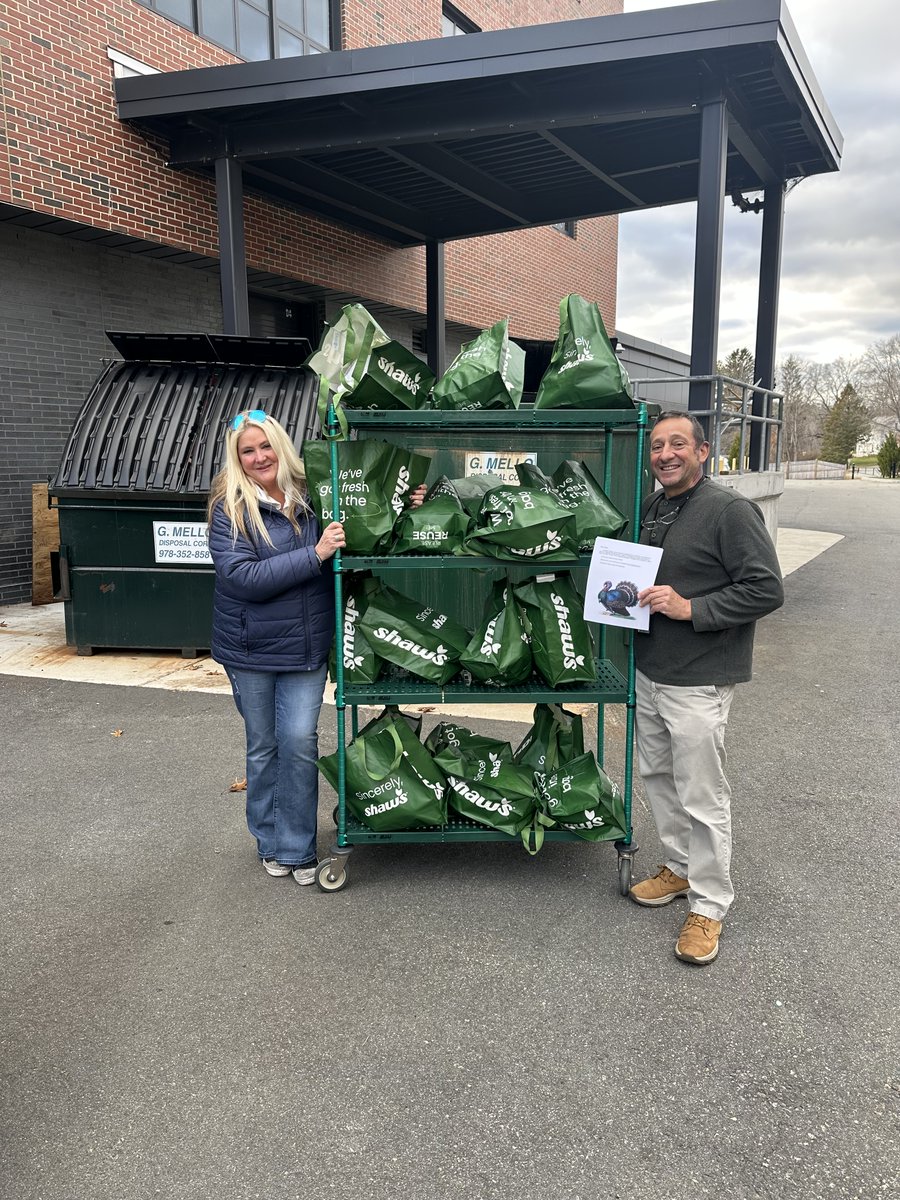 Shout out, as well, to Paula Garrant &amp; The Reid Landry Garrant Foundation (Reid's Rebels) who are also donation 18 turkeys to local families. 
<a href="/PentucketMS/">PRMS</a> <a href="/PentucketHS/">Pentucket Regional High School</a> <a href="/MerrimacSchools/">Merrimac Elementary Schools</a> <a href="/ElmerSBagnall/">Bagnall Elementary</a> <a href="/ThePageSchool/">The Page School</a>