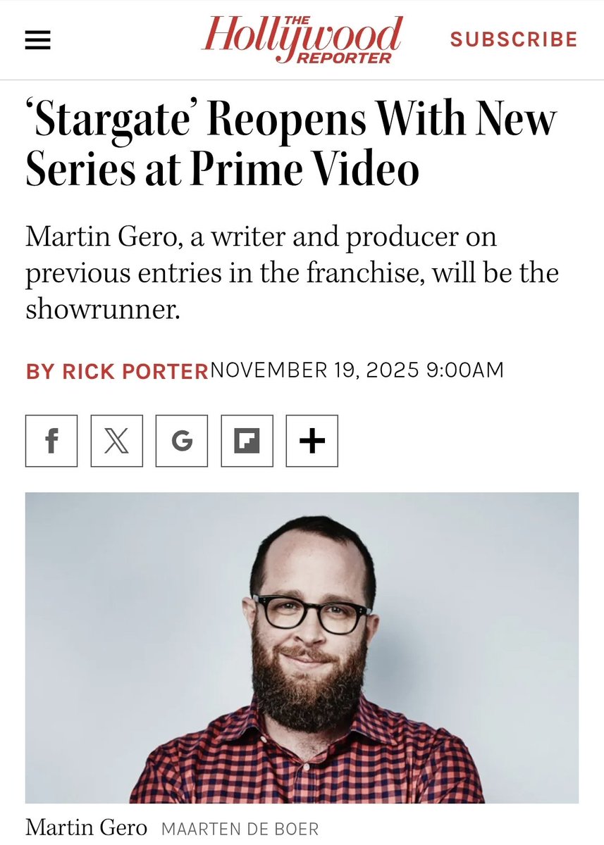 BaronDestructo's tweet image. All of your burning Stargate questions...deftly sidestepped!

The news broke last week and the response has been huge.  Not bad for a franchise that aired it’s last episode 14 year ago.  The fans, of course, had a lot to say.  There was excitement, jubilation, relief, cautious…