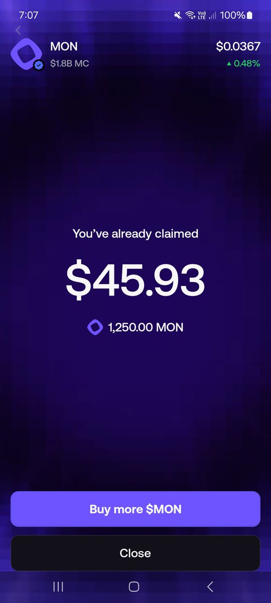 If you have traded on Fomo, go check if you're eligible for a $MON stimmy

Thanks to <a href="/seyong/">se</a> for the goated app