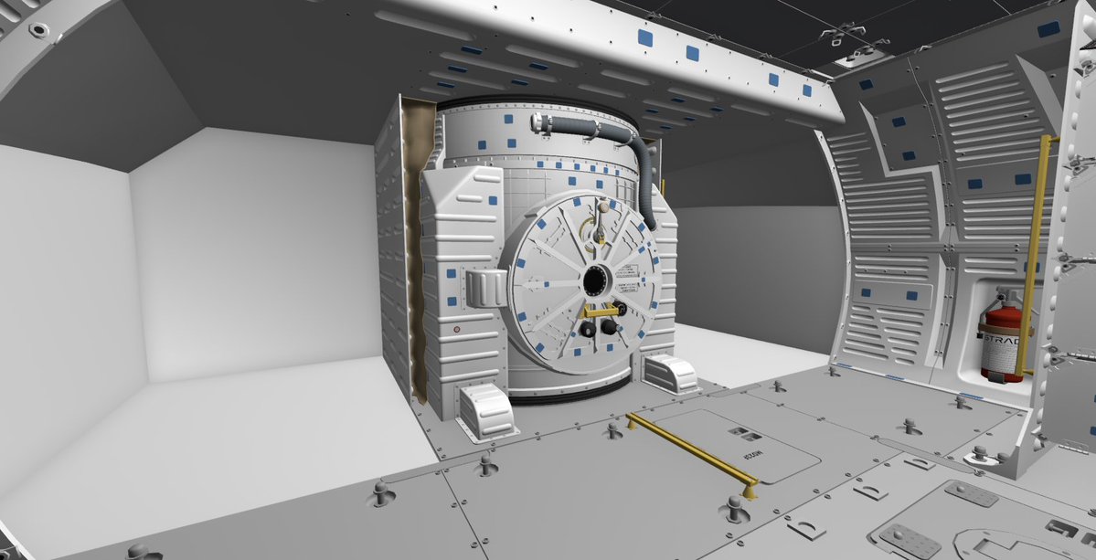 BootleSquared's tweet image. &quot;Airlock&quot; complete, took way longer than I expected.

#blender #b3d