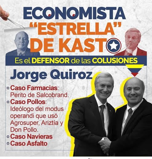 cjdiaza's tweet image. Esta gente es capaz de poner las manos al fuego con corruptos comprobados q estuvieron involucrados en colusiones asquerosas y le siguen mintiendo a la población.
Satanizan la justicia social de izquierda siendo q ellos son los más Ladrones por lejos!🤡🤌🏻