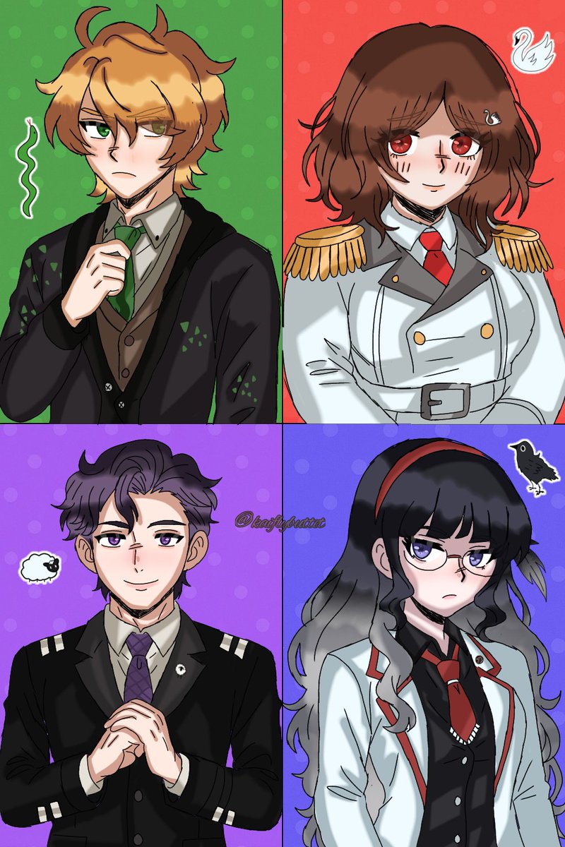 Kaifly_butter's tweet image. I had a lot of fun drawing them! 🥺🥺💕 I&apos;m a little nervous because it&apos;s the first time I&apos;m drawing a character from behind and another one from the front

#ProjectEdensGarden #Pjegtwt