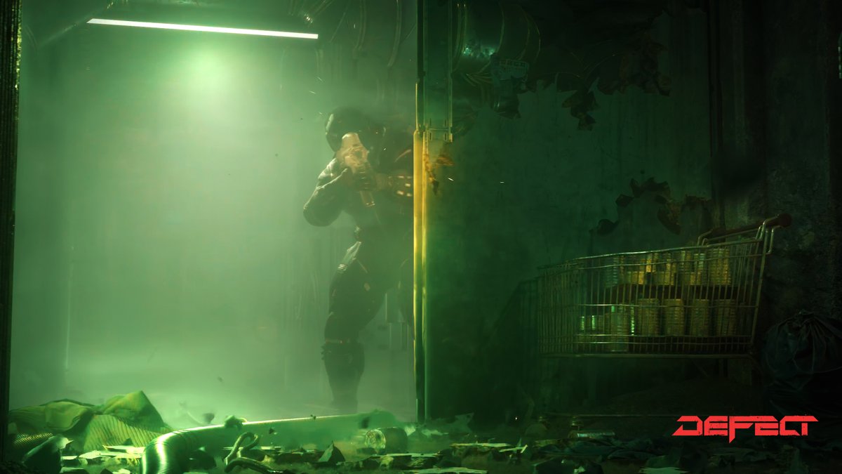 playdefect's tweet image. The System’s Police  will find any way to upload the data, reboot local systems and  remove any trace of them to complete their objective. 

We’ll hold our ground using any and all means. There won’t be any breaching tonight. 
#DEFECT #IndieGame #Gamedev