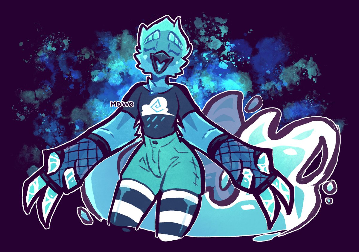 Shirt, shorts and some extras, drawn by <a href="/Marshall0w0/">🍄M🚫W🚫🔥</a>, thank you for drawing it.