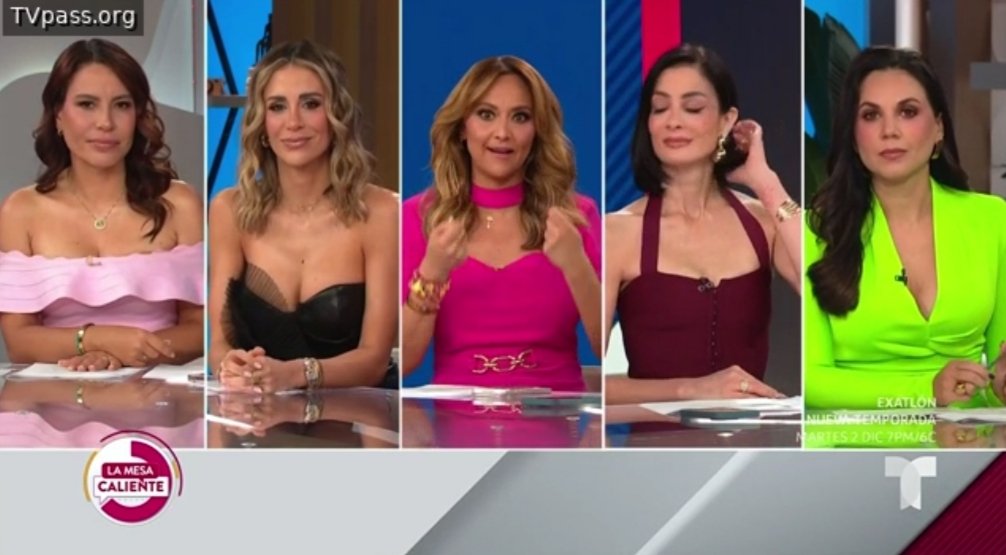 Ya empieza #LaMesaCaliente 😍

#CrisPorta24N #TeamPorta 🤍