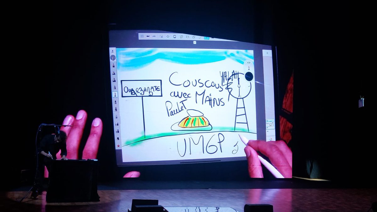 Quand tu invites #Moulla au FAN… il te redessine le Maroc version “Couscous avec les mains” en 4K.

#FAN2025 vient d’ouvrir un nouvel onglet dans notre cerveau.
Next level loading.

Vous l avez raté? Rdv à Khouribga le mercredi 26 novembre au  complexe culturel