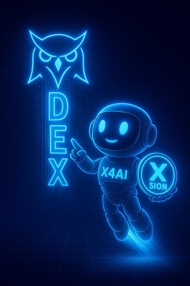 7 days left until launch. ⏳
X4AI is on its way to the DEX and preparing SION for listing.
Step by step we’re setting up the basics: tech, page, and infrastructure – the community is part of this process.
Soon you’ll be able to see and track SION directly on a DEX.