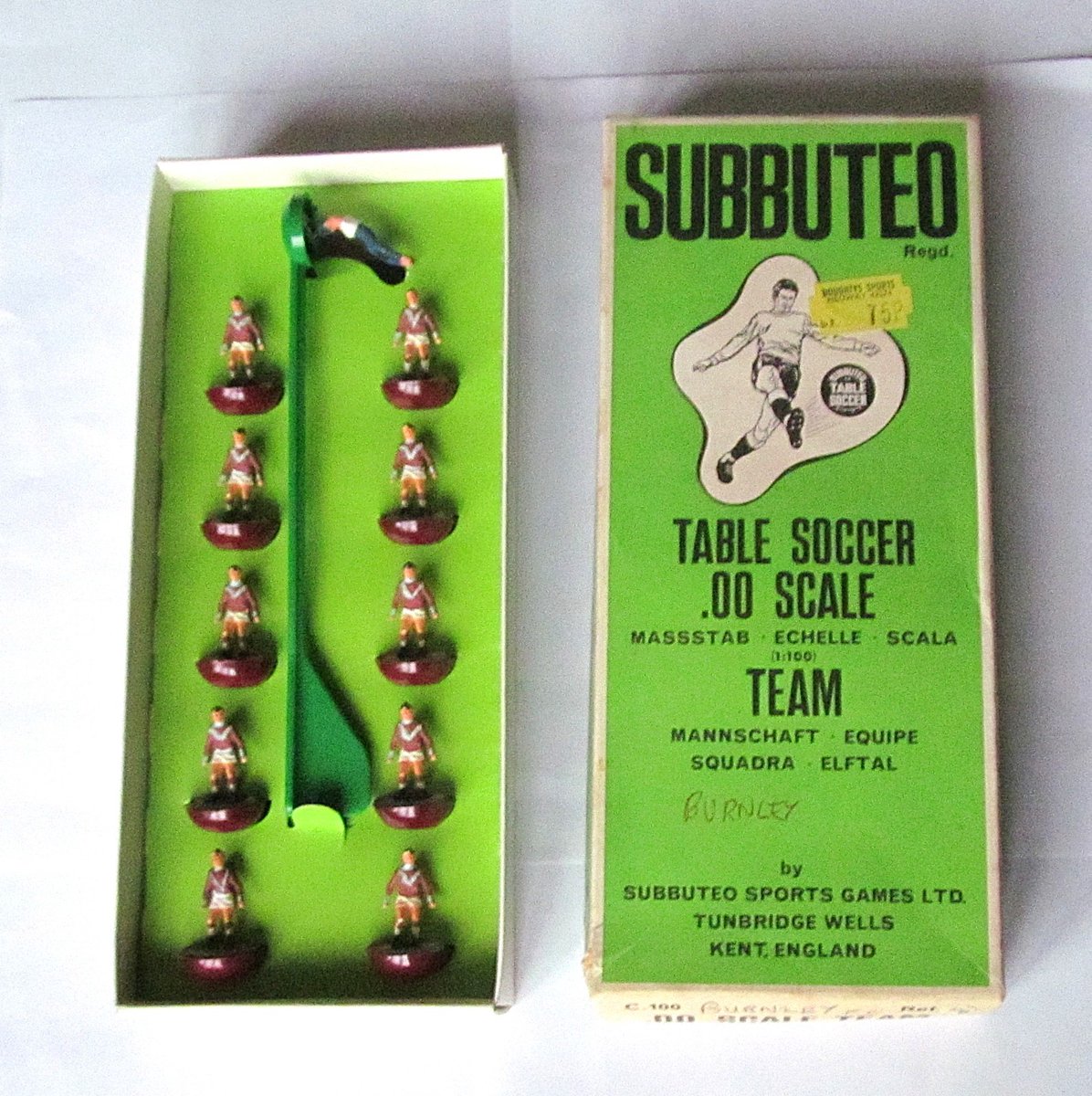 BURmemorabilia's tweet image. Rare SUBBUTEO Heavyweight HW Team Ref 170 BURNLEY in Original NUMBERED Box MINT

£9.54 currently

2 bids

Ends Wed 26th Nov @ 8:00pm

ebay.co.uk/itm/3767062936…

#ad #burnley #utc #twitterclarets