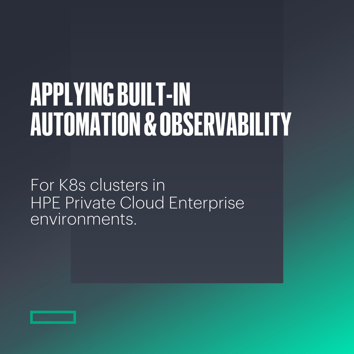 StorageNinja's tweet image. Get step-by-step details on how to provision a #K8s cluster using an app blueprint with #Ansible integration in HPE Private Cloud Enterprise to empower built-in automation and observability in this #HPEDEV blog post.  hpe.to/60157WXQc