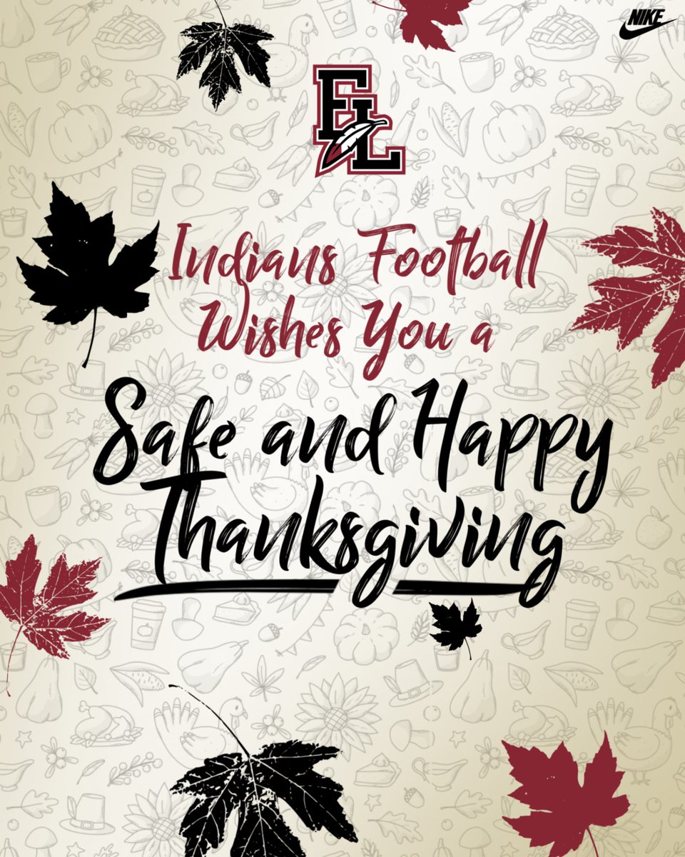 From everyone in the East Limestone Football Program we want to wish you a safe and happy Thanksgiving Break!