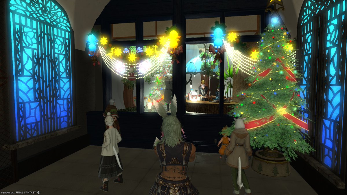 Ney_V_ff14's tweet image. 11月FCイベント最終日でした。ハウジングテーマの「冬」がなくなりました！と公言したマスターに笑ってしまったｗｗｗ #FCひだまりにゃんこ