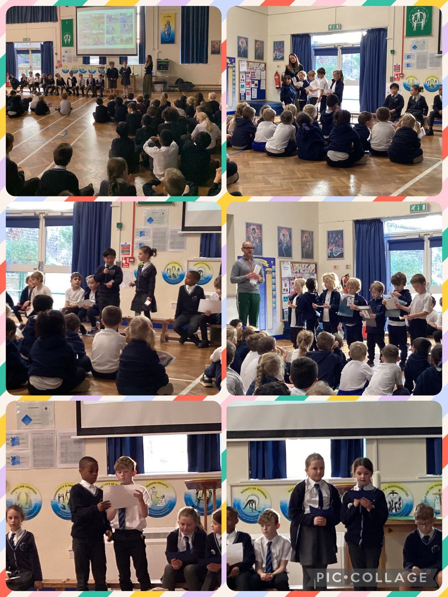We had a lovely assembly on Friday to celebrate our Jubilee year of hope. Each class shared something they had enjoyed and we reflected on photos of some special memories created. What a great year we’ve had!