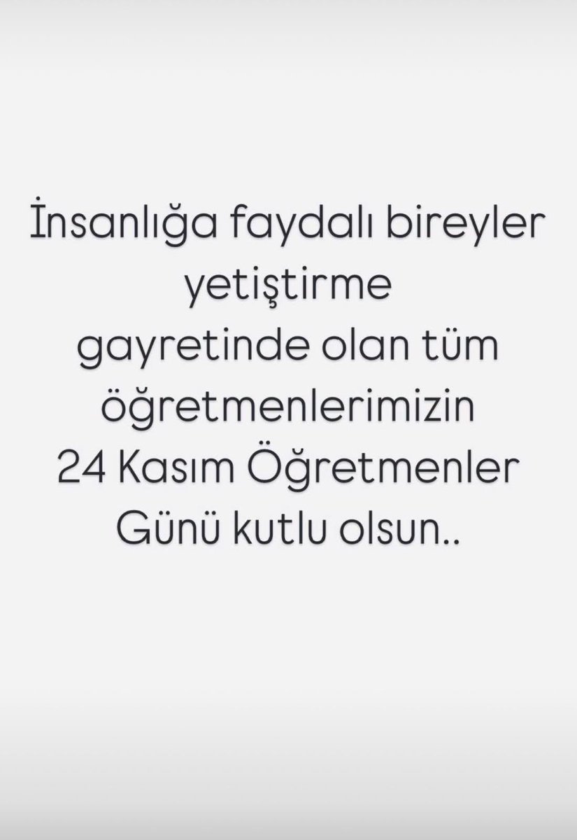 #ÖğretmenlerGünü