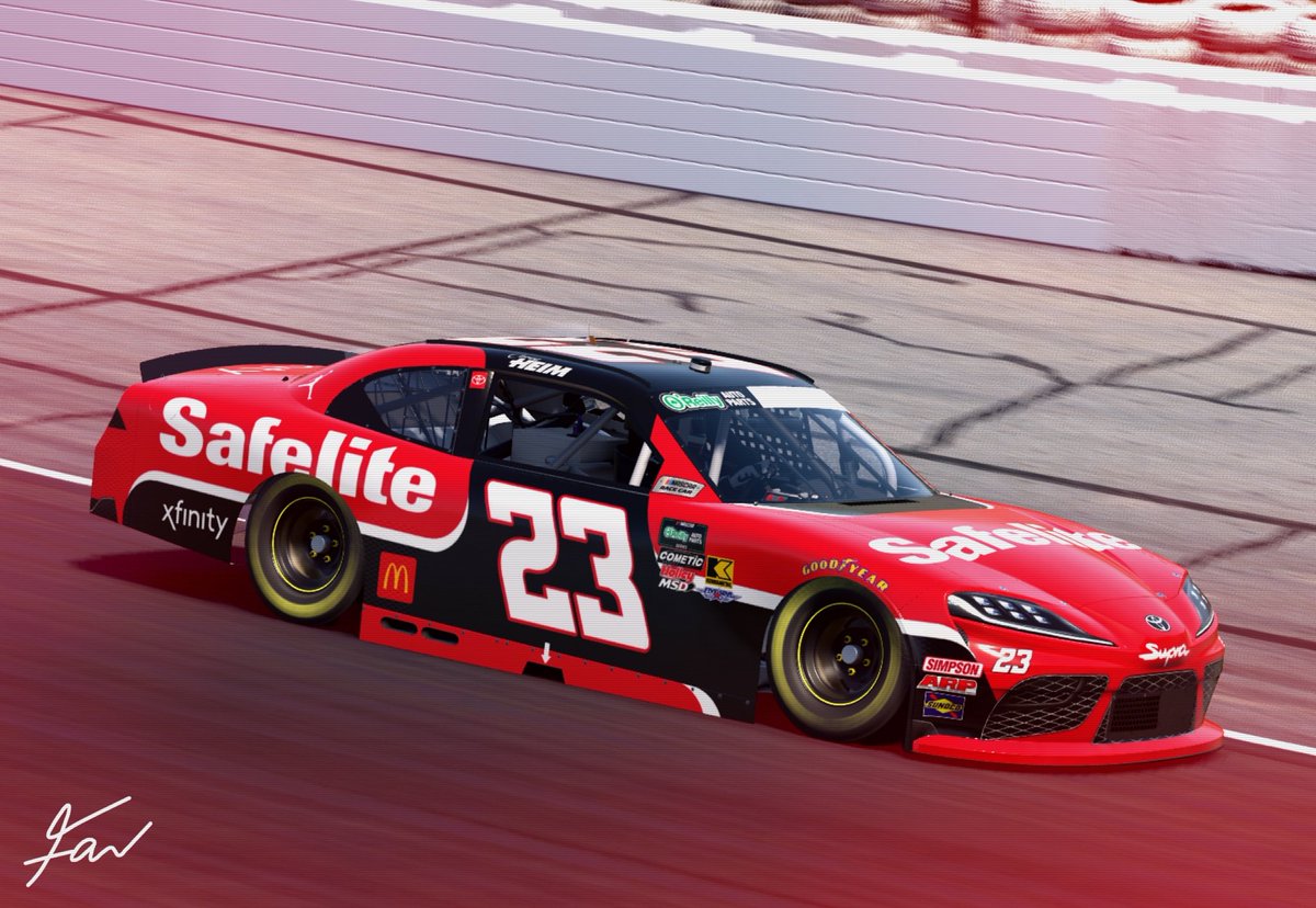 FawCreative's tweet photo. Sill wondering where Heim will end up, what if 23XI enters a car for the 2026 NASCAR O’Reily Season!? #NASCAR https://t.co/Lj1YF9LELc