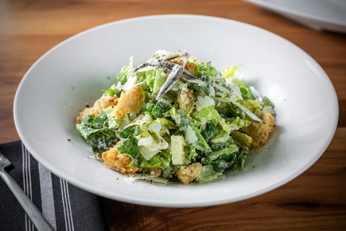 Before the steaks… the Caesar. Fresh, crisp, and a favorite for a reason. 🥗