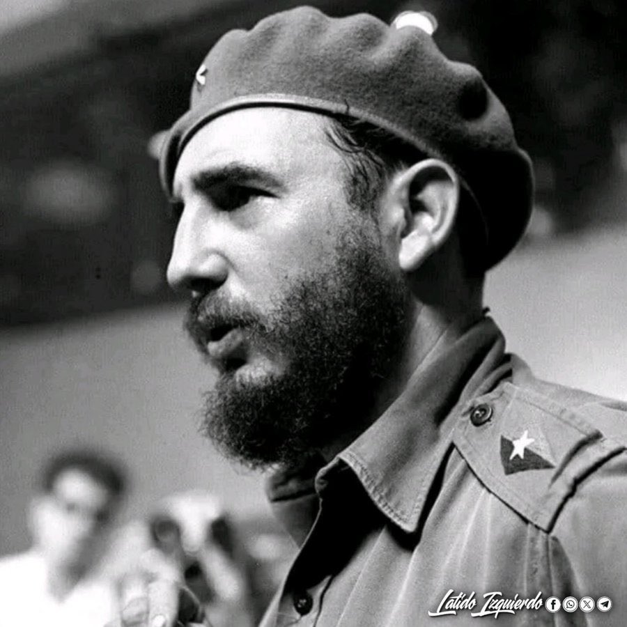 “El imperialismo es un gigante con pies de barro.”
Fidel lo dijo y la historia lo ha confirmado más de una vez.
#SiempreAntimperialista #100AñosConFidel
