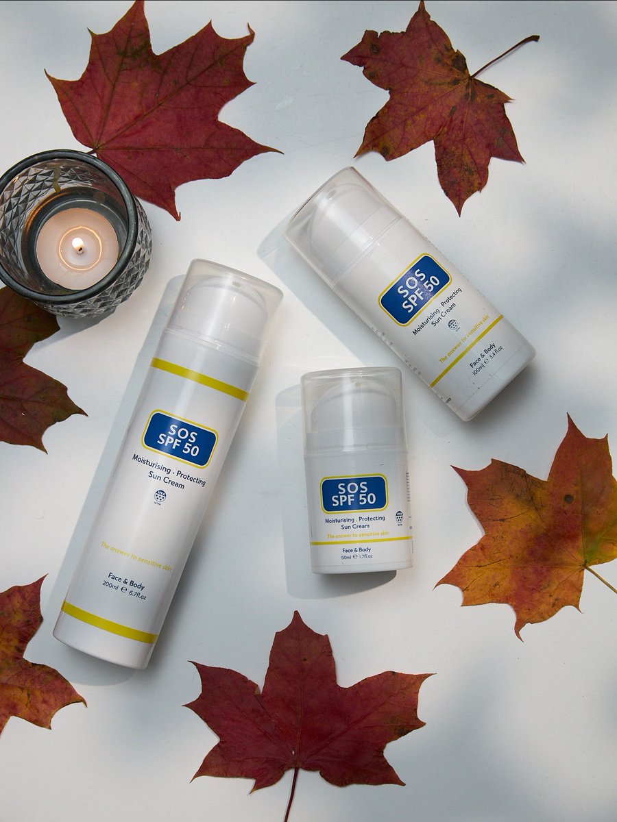 sosserum's tweet image. SPF isn’t just for summer! 💛​

​Even on cloudy, chilly days, UV rays are still doing their thing - and your skin deserves year-round protection. This is your sign to pick up one of our fantastic SOS SPF 50 Sun Creams! 🌤️

​#SOSSerum #SPF50 #EverydaySPF #SkincareEssentials