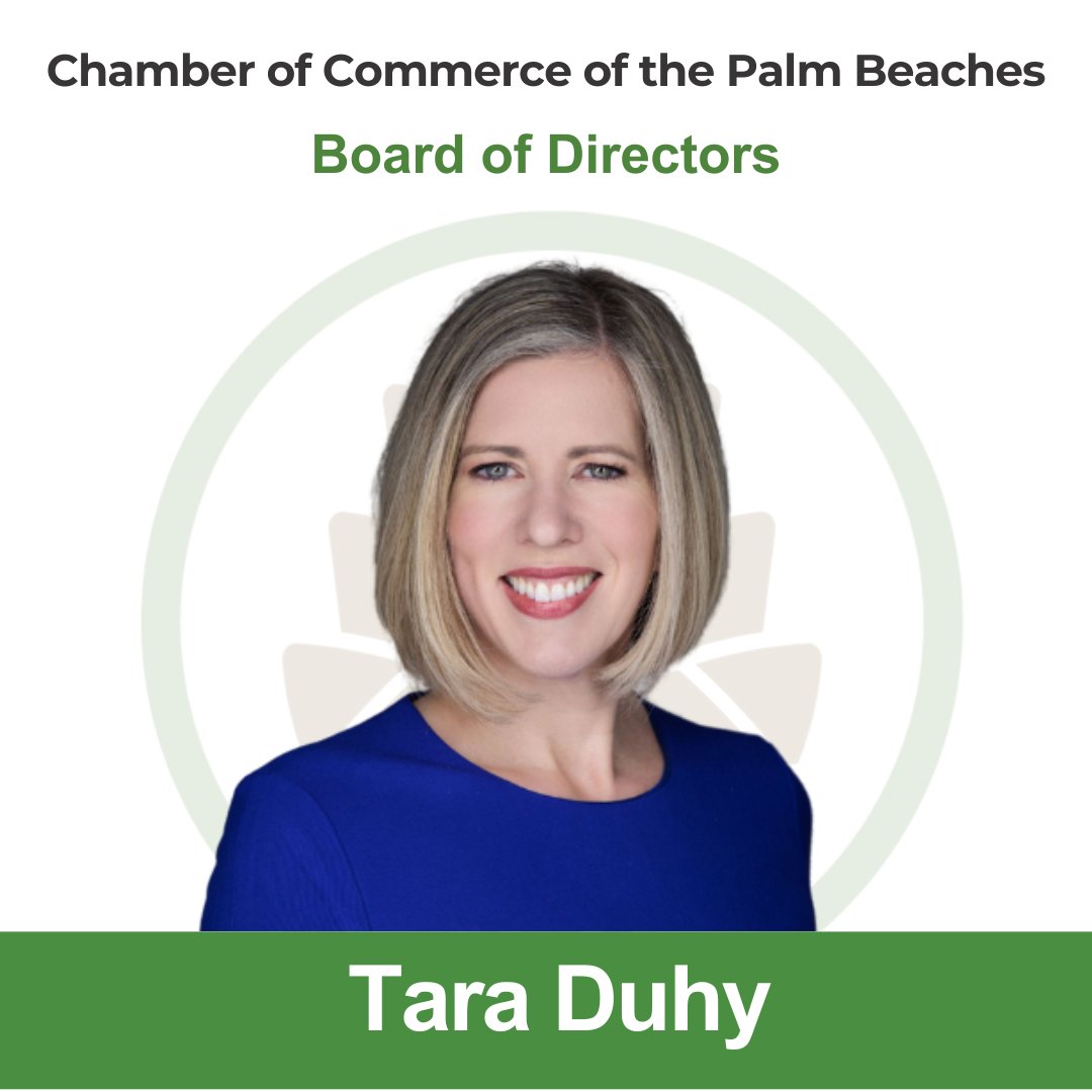 We’re excited to announce that Telsula C. Morgan has been appointed General Counsel of the Chamber of Commerce of the Palm Beaches! She succeeds Tara Duhy, who has now joined the Chamber’s Board of Directors. Congratulations to both on this next chapter!