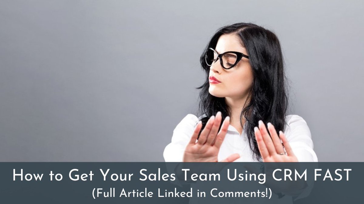 AzambaInc's tweet image. Having trouble getting your team on board with CRM?

It happens a lot.

They’re used to their old way, but the old way can&apos;t keep up anymore.

The fix? Get them involved early.

When their input shapes the system, they’re excited to use it.

Click below to learn more ⬇️

#crm