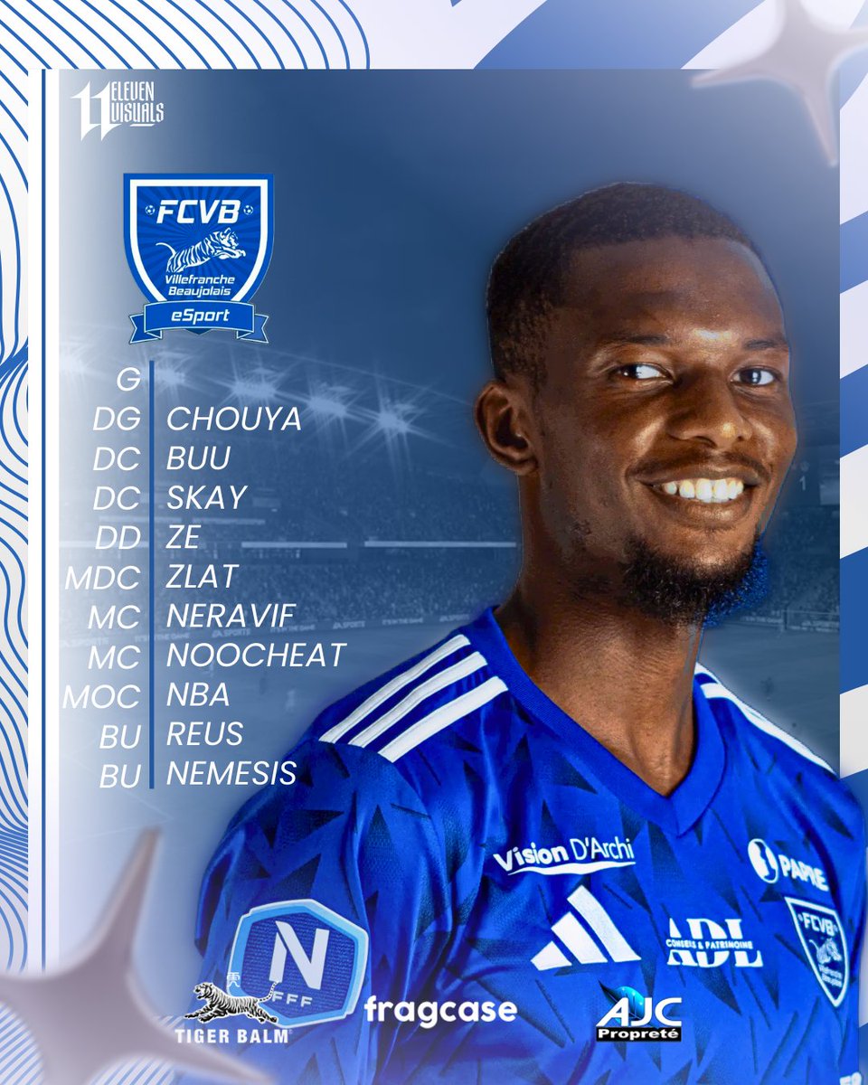 FCVB_eSport_CP's tweet image. La compo pour @VPGFrance_ , @SwissVPG et @VPGEurope ! 🔵⚪️#FCVB

Sur Youtube à 21h : youtube.com/@fcvbesport390…