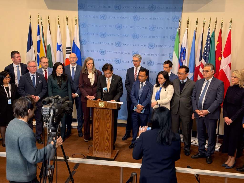 PLinUN's tweet image. As we open the @UN General Assembly High-Level Mtg on #trafficking in persons, 🇵🇱 joined @ROK_Mission &amp;amp; 43 partners to spotlight how traffickers exploit new technologies — from online scams to forced criminality.

We must act together to stop it and protect victims &amp;amp; survivors.