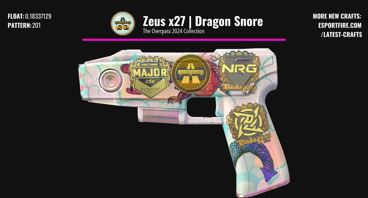 The first Souvenir Overpass 2024 Skins have been unboxed