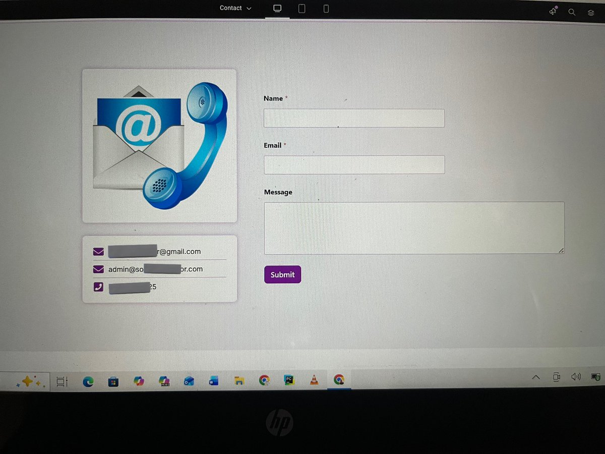 the234saint's tweet image. Contact page 

I’m in love with minimalist designs